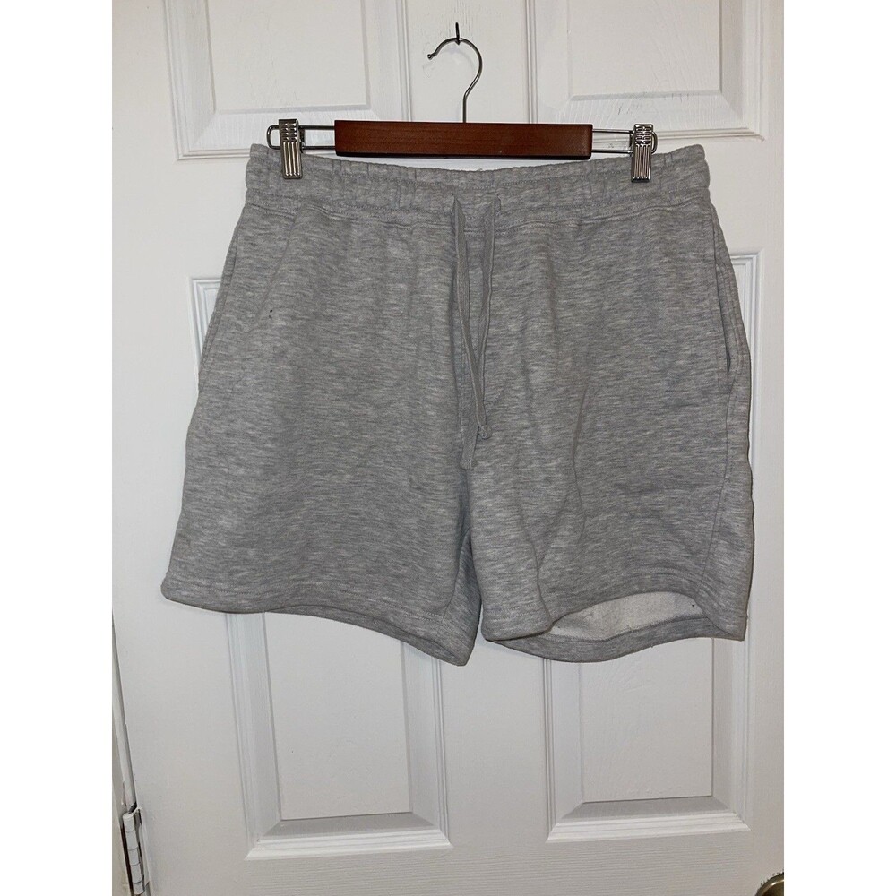 Men’s Forever 21 Fleece Sweat Shorts Gray Size Large